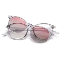 クリアフレーム / ピンクレンズ