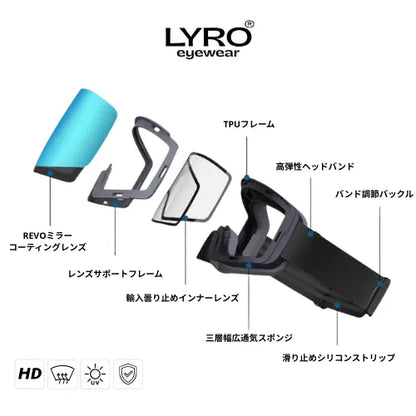 LYRO® Snow Goggles - Rother Priz™ ミラー